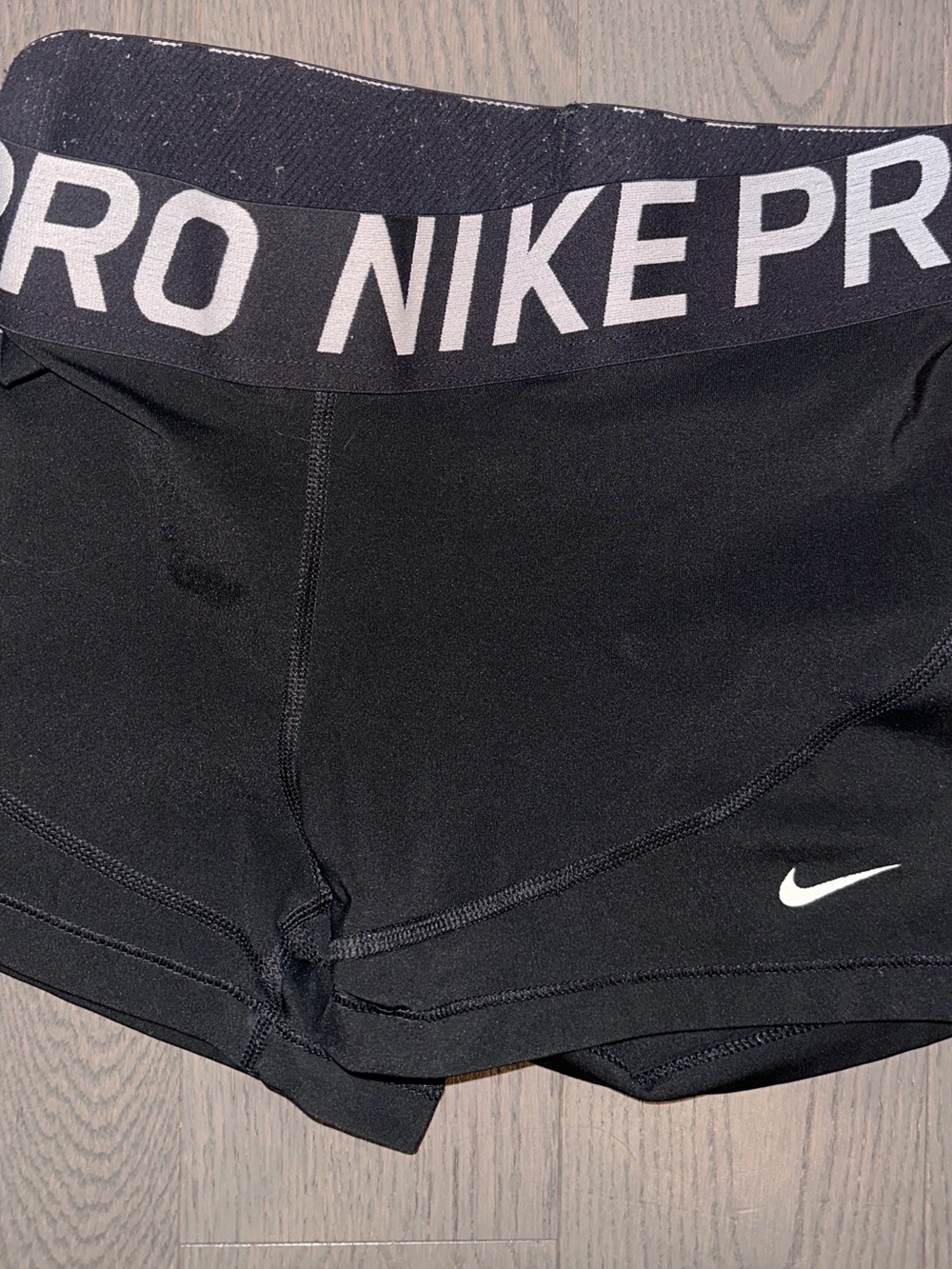 Nike Pro Dri-FIT Black Compression Shorts Women’s M Training Athletic